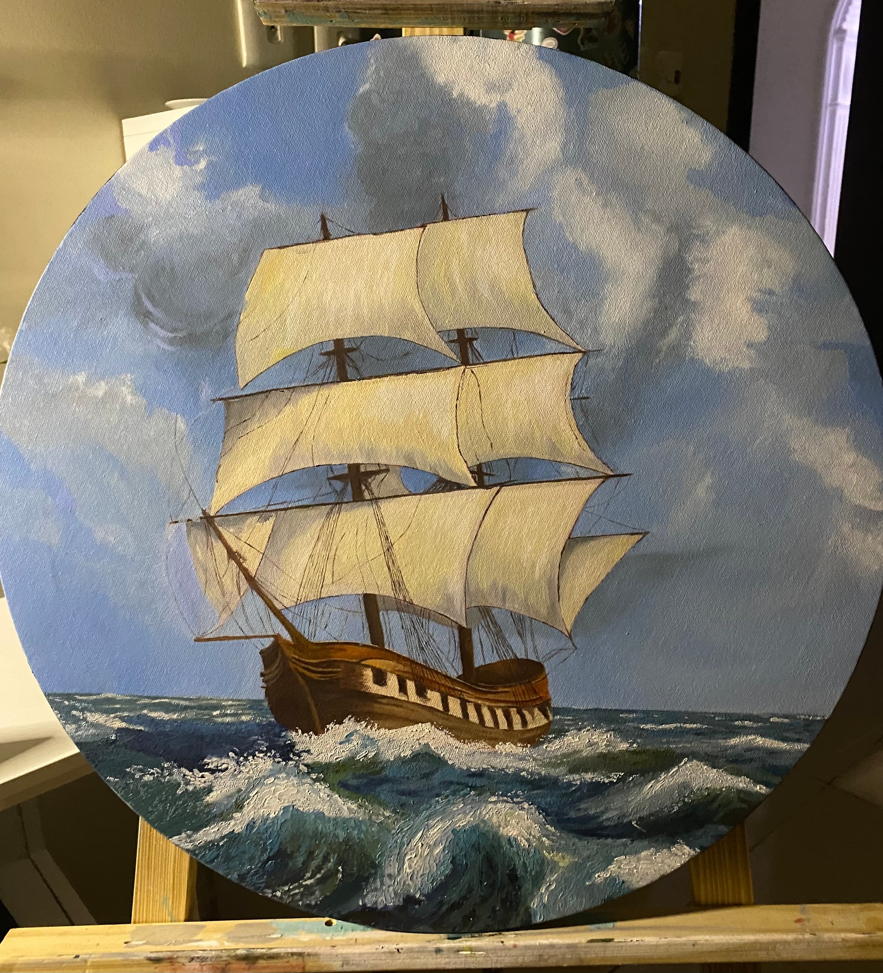 Sails of the Horizon – Original Artwork